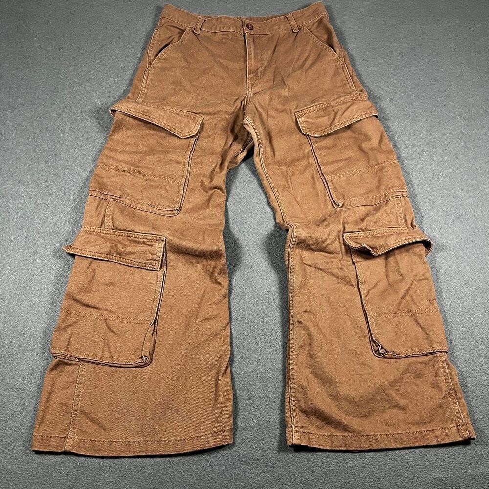 Unbranded Women's Brown and Tan Trousers